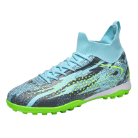 Best-Selling European Cup Replica Soccer Shoes with Long Studs and Shredded Studs, Available in 4 Colors