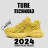 High-End Dad Sneakers, Versatile Casual Mesh Breathable Shoes