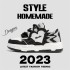 Dopamine Heart Bread Shoes, Niche Thick-Soled Sports Sneakers