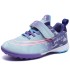 Back-to-School Patent New Kids' Faux-Leather Velcro Football Shoes