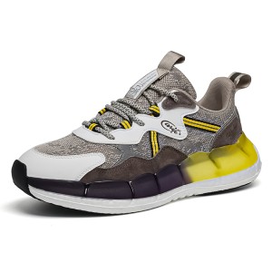 Multi-Scene Lightweight Breathable Sports Shoes, Mesh Running Shoes with Thick Sole and Cushioning, Trendy Sneakers