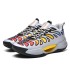 High-Quality Glow-in-the-Dark Basketball Shoes with Rubber Large Sole and EVA, Friction Produces Sound