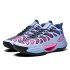 High-Quality Glow-in-the-Dark Basketball Shoes with Rubber Large Sole and EVA, Friction Produces Sound