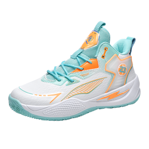 Performance Series Basketball Shoes, Shock Absorbing Breathable Mismatched Sneakers