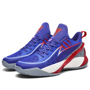 Lightweight Rebound Cushioning Men's Basketball Shoes, Performance Sports Sneakers