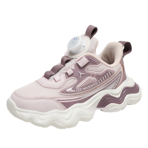 Kids Lightweight Cushioning Running Shoes with Airy Mesh Upper