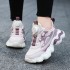 Kids Lightweight Cushioning Running Shoes with Airy Mesh Upper
