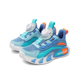2024 New Mesh Sports Shoes for Boys, Lightweight Running Sneakers
