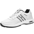 Autumn/Winter Classic Microfiber Leather Casual Shoes for Seniors, Plus Size Men's Travel Sneakers