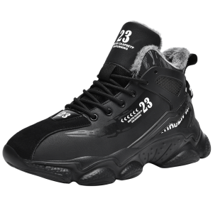 Anti-Cold High-Top Shoes | Trendy Warm Casual Sneakers