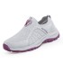 Summer Breathable Dad and Mom Shoes, Soft Sole, Comfortable, Lightweight, Elderly Walking Shoes