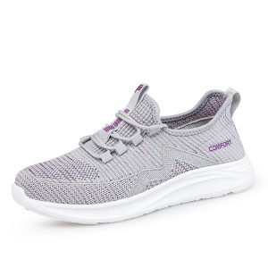 Elderly Women's Shoes, Middle-aged and Elderly Comfortable Walking Shoes, Mesh Breathable, Youthful Style