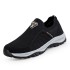 Summer Breathable Dad and Mom Shoes, Soft Sole, Comfortable, Lightweight, Elderly Walking Shoes
