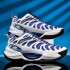 Youth professional game shock absorbing sports basketball shoes