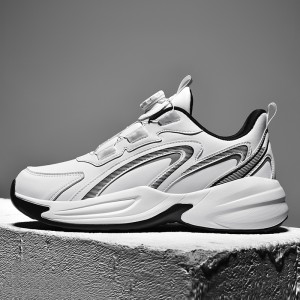 Anti-Slip Wear-Resistant Rotor Lock Casual Sports Shoes