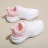 Breathable minimalist flyknit shoes casual women's running shoes