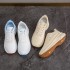 Breathable flyknit casual women's running shoes