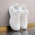 Breathable flyknit casual women's running shoes