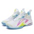 Air cushion basketball shoes with rubber large air cushion for outdoor use