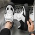 Celebrity Style Niche Puffy Shoes, Chinese Trend Low-Top Men’s Casual Sneakers
