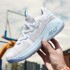 High-quality cushioning flyknit basketball shoes with MD+ rubber sole