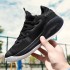 High-quality cushioning flyknit basketball shoes with MD+ rubber sole