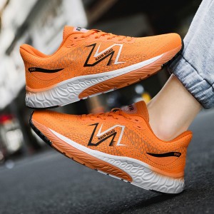 Ultra-light sports shoes hollow breathable couple sneakers plus size running shoes
