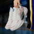 Trendy hollow-out couple's outdoor basketball shoes