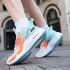 New hot-selling fashionable trendy carbon plate popcorn flyknit running shoes trendy shoes
