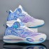 Breathable colorful mesh basketball sneakers