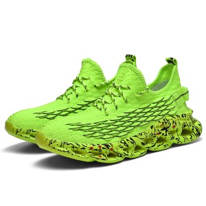 Hot-selling ultra-light graffiti flyknit casual sports shoes