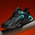 Autumn New Style Leather Men's Sports Shoes, Casual Shoes, Cross-border Trendy Shoes, Extra Large Size Running Shoes