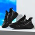 Microfiber Leather Casual Shoes for Men, Extra Large Size Running Shoes
