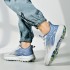 Side Profile Shoes, Summer Hollow Running Shoes for Men, Sports Casual Sneakers