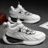 Trendy Running Shoes with Glow-in-the-Dark Design, Stylish Comfortable Casual Sneakers