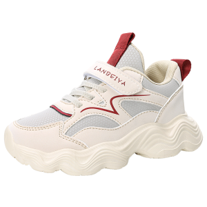 Comfortable and High-Quality Waterproof Leather Upper Children's Fashionable and Versatile Casual Sports Shoes