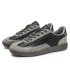 Four-Season Pigskin Retro Trainer Shoes - Vintage Style Sneakers