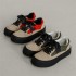 Korean-Style Thick Sole, Oversized Casual Canvas Shoes with New Arrival Color-Blocking Low-Cut and Versatile Laced Men's Sports Shoes
