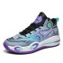 Breathable colorful mesh basketball sneakers