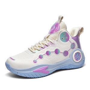 Enhanced Grip Training Basketball Shoes Anti-Slip Shock Absorbing Sports Sneakers