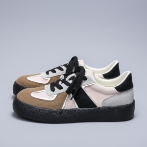 Breathable Canvas Training Shoes Triple Vulcanized Skate Shoes for Men